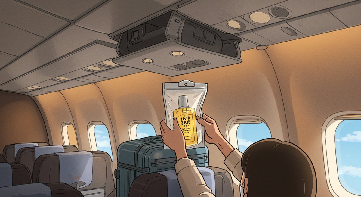 飛行機 ヘアオイル