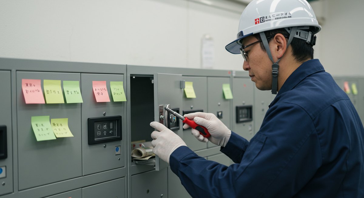 コインロッカー 暗証番号 受け渡し