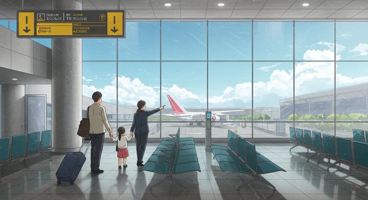 飛行機 3歳 ばれた