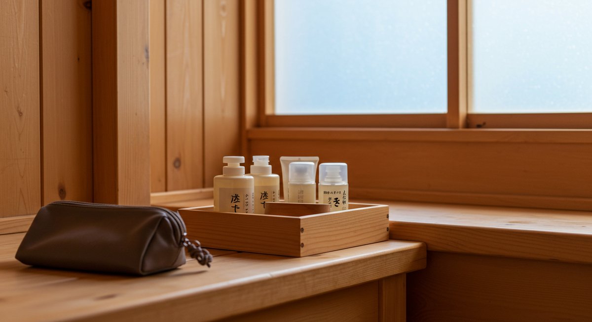 温泉 化粧したまま