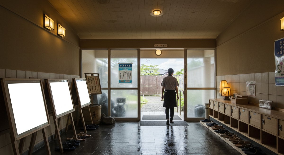 温泉 化粧したまま