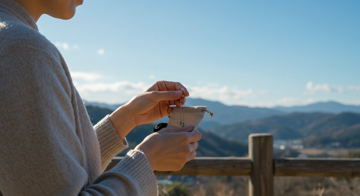 温泉 ネックレス 変色