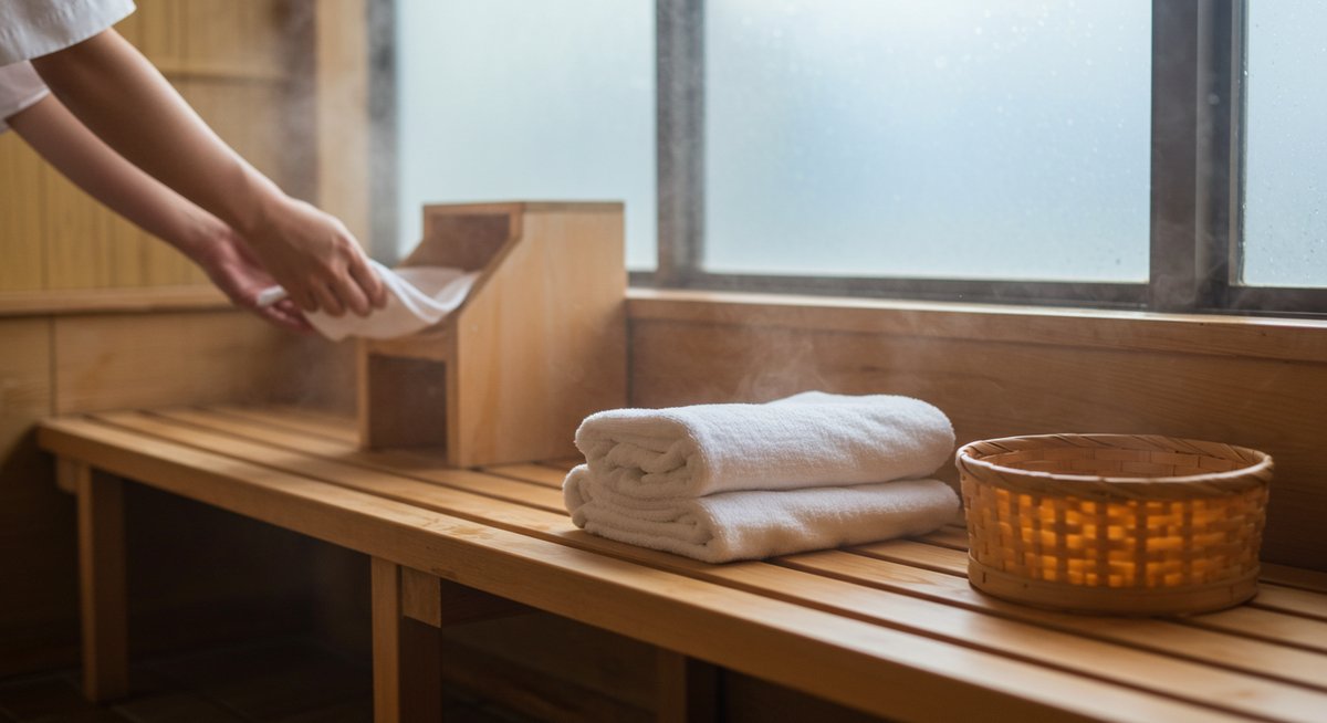 温泉 タオル どこに置く