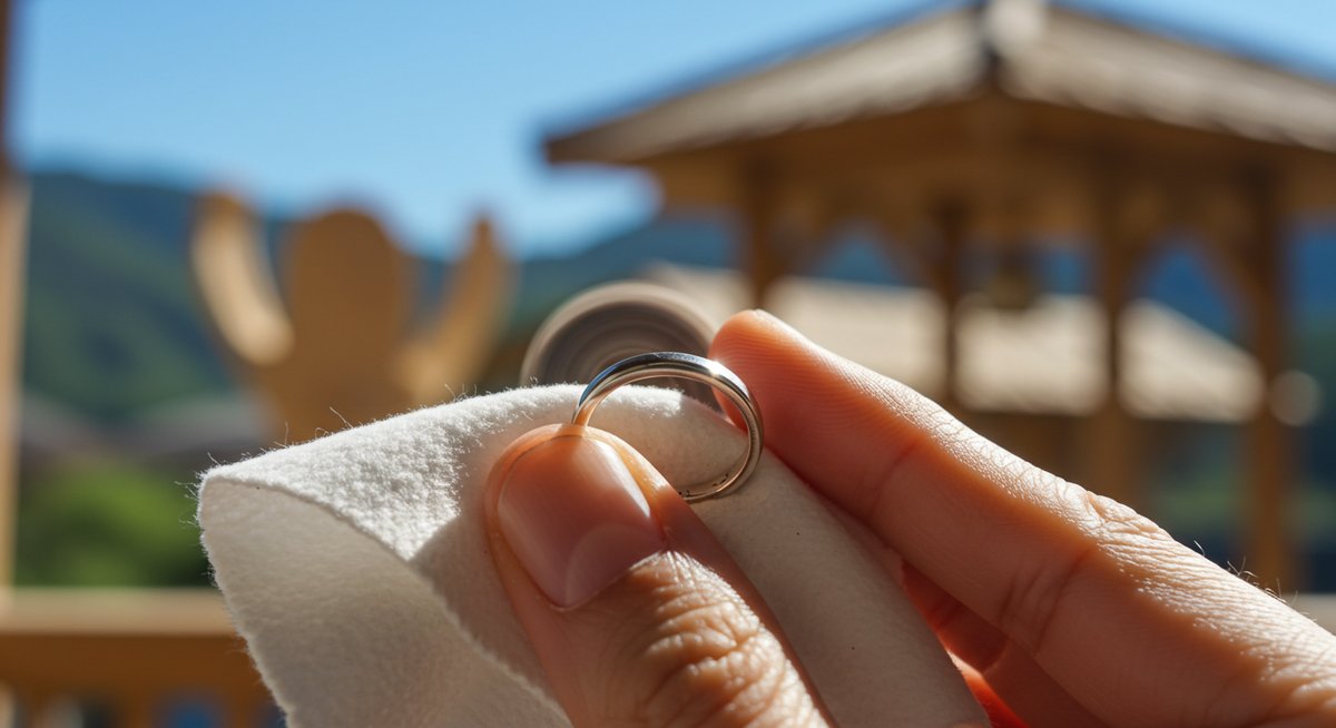 シルバーアクセサリー 変色 温泉